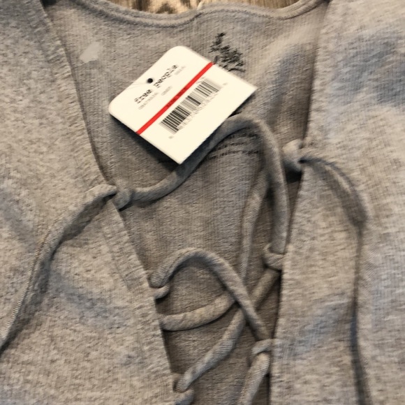 Free People Intimately Lace Up top - Picture 2 of 4